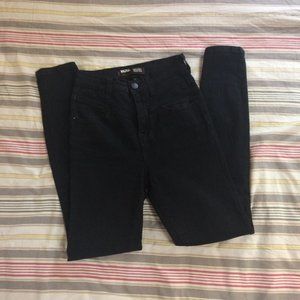 BDG Black High Rise Ankle Seam Jean